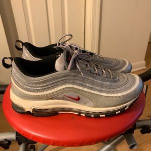 Men’s Size 11 Nike Air Max 97 OG “Metallic Silver”